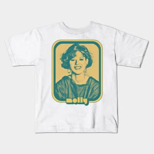 Molly Ringwald // 80s Styled Retro Graphic Design Kids T-Shirt